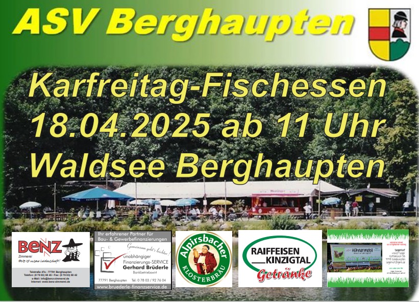 Fischessen am Karfreitag